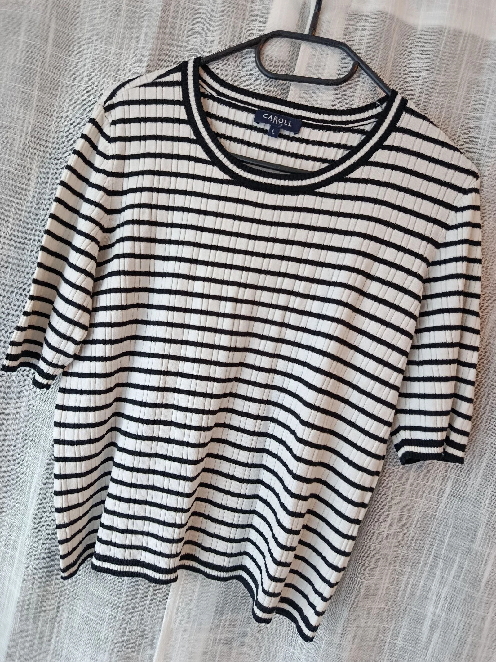 Pull.manche courte Caroll taille l – photo 2